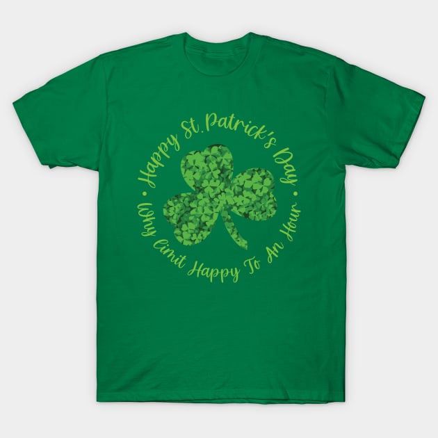 Happy St Patrick Day T-Shirt by ICONZ80